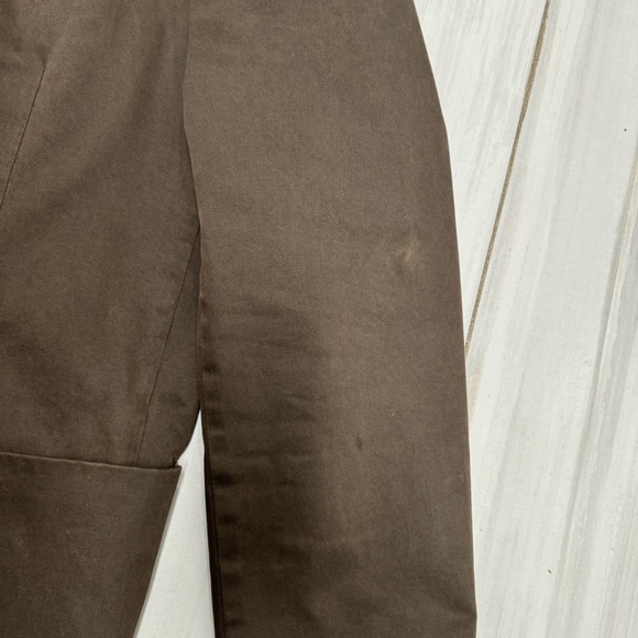 Kroon Mens Blazer Sport Coat Two Button Casual Jacket Brown 46L Suit Soft - Picture 3 of 11